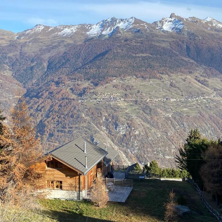 La Pourvoirie - 4 Vallées - Thyon-Les Collons, 10 pers, ski à 200 m, 4 parkings, vue fantastique ! - Superior Chalet - 51