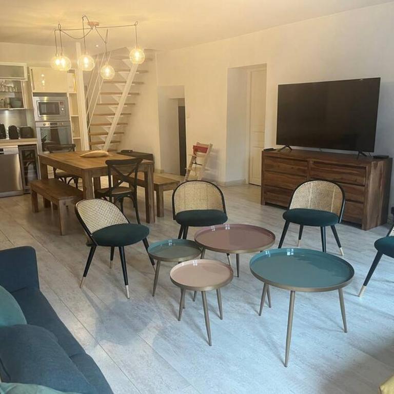 L'escalier du Château T4 Duplex 9 couchages 4* - Appartement - 2