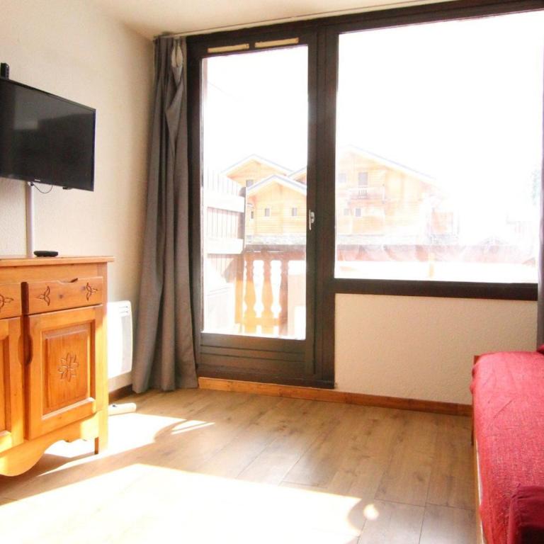 Studio 5 pers. lumineux à 100m des pistes avec balcon, casier à skis et animaux acceptés - Appartement 1 Chambre - 6