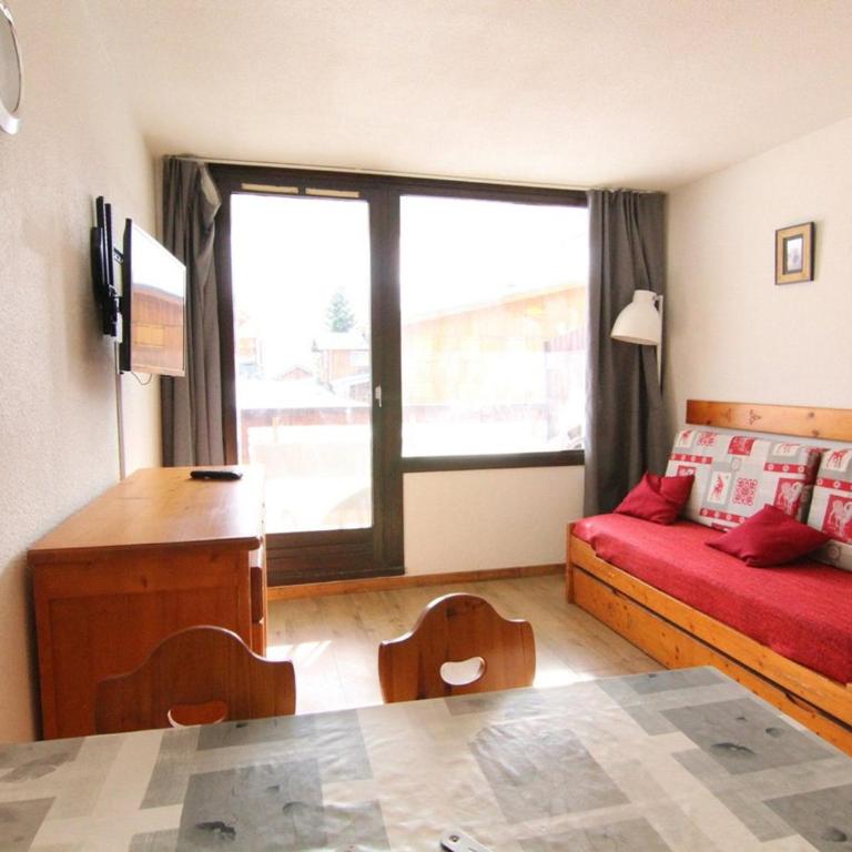Studio 5 pers. lumineux à 100m des pistes avec balcon, casier à skis et animaux acceptés - Appartement 1 Chambre - 7