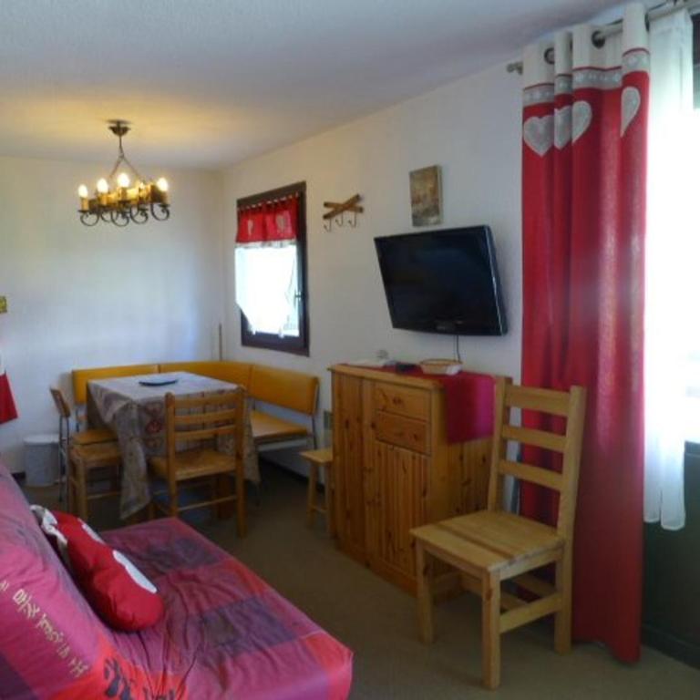 Studio 4 pers, coeur station, prox pistes, balcon, animaux OK, TV, cuisine équipée, casier à skis - Appartement 1 Chambre - 1