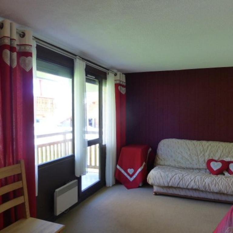 Studio 4 pers, coeur station, prox pistes, balcon, animaux OK, TV, cuisine équipée, casier à skis - Appartement 1 Chambre - 6
