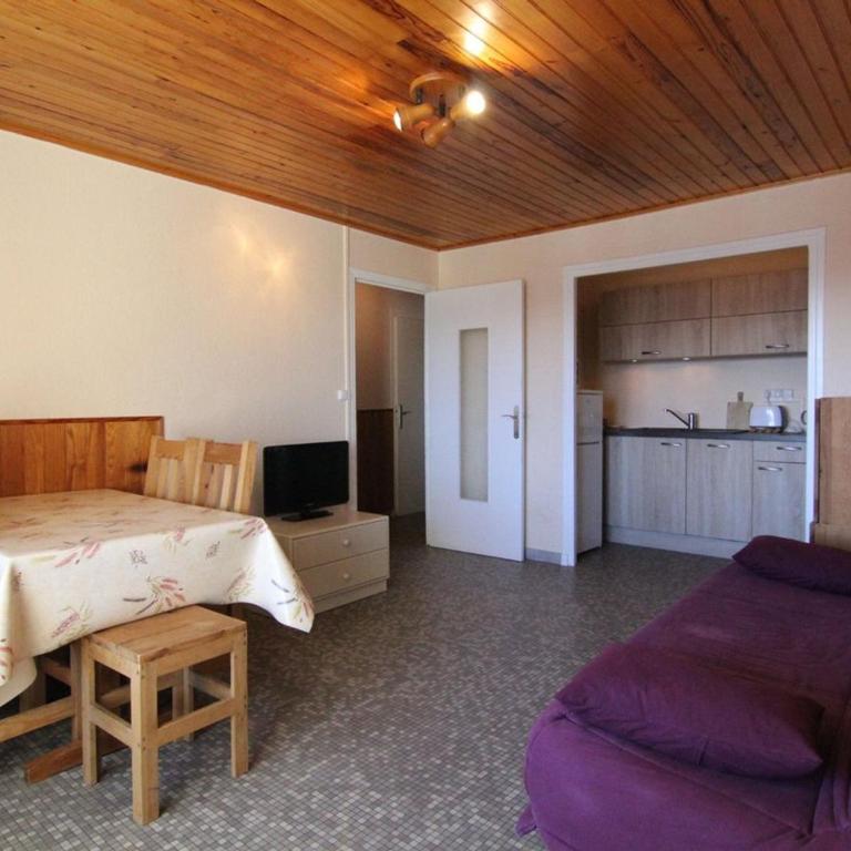 Appartement cosy 2P pour 6 pers. avec balcon, proche télésiège - Quartier Vieil Alpe, Huez - Apartment mit 1 Schlafzimmer - 6