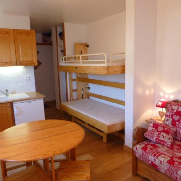 Studio cosy pour 4 à l'Alpe d'Huez, animaux acceptés - Appartement 1 Chambre - 4