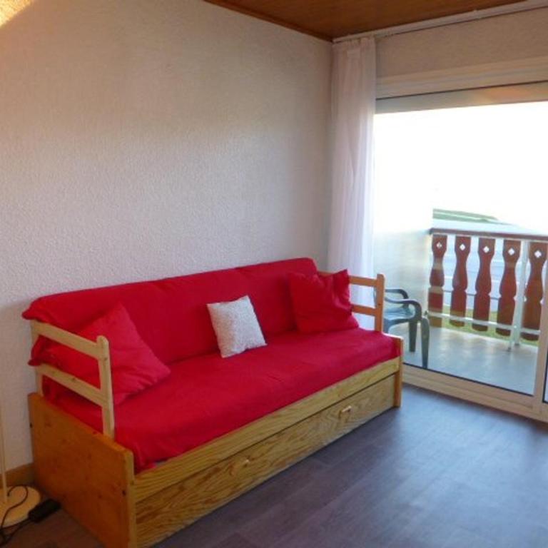 Studio pour 4 pers avec balcon, TV, cuisine équipée, à 50m des pistes - Alpe d'Huez - FR-1-405-101 - Appartement (4 Adultes) - 1
