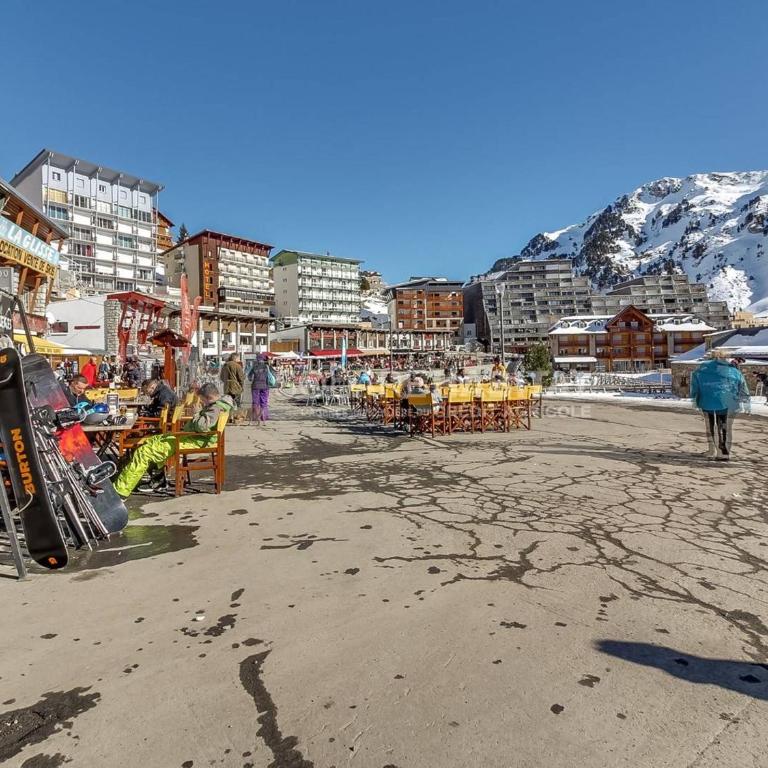 Studio cabine 4 personnes avec balcon - La Mongie, près des pistes - Studio - 17