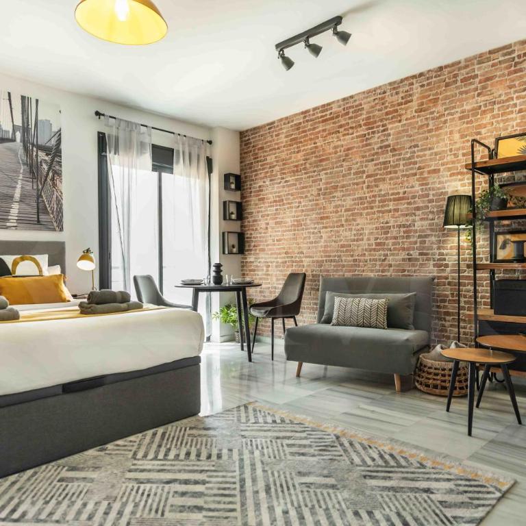 Modern Studio with Private Rooftop Terrace by REMS - Estudio con terraza - 5