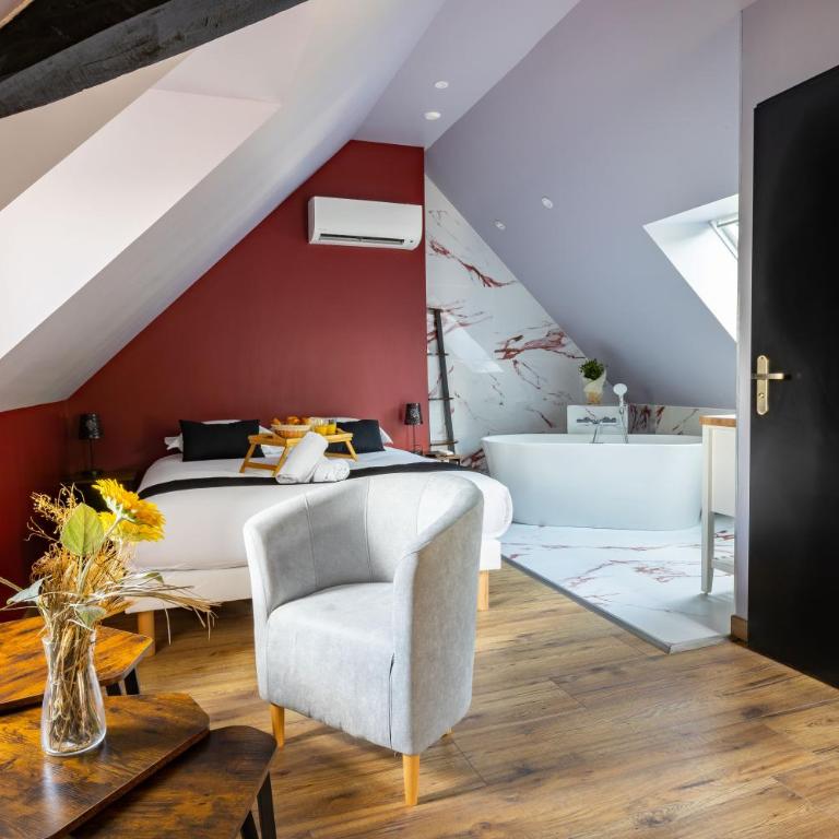 La Suite Rubis - Appartamento con 1 Camera da Letto - 1