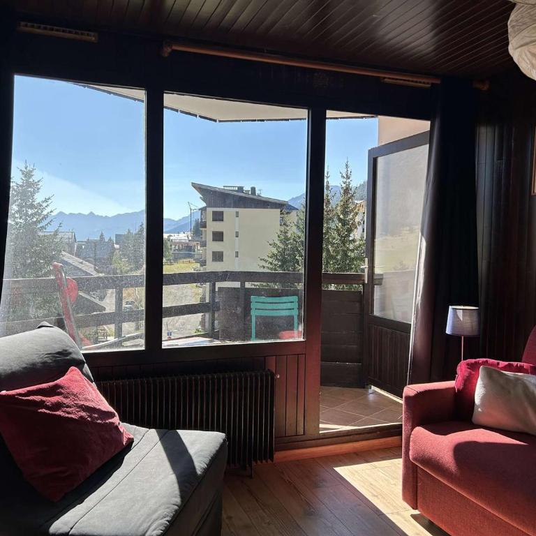 Studio rénové au centre de Montgenèvre, balcon, parking, idéal 2 pers, proche pistes - FR-1-330D-84 - Appartement (2 Adultes) - 11