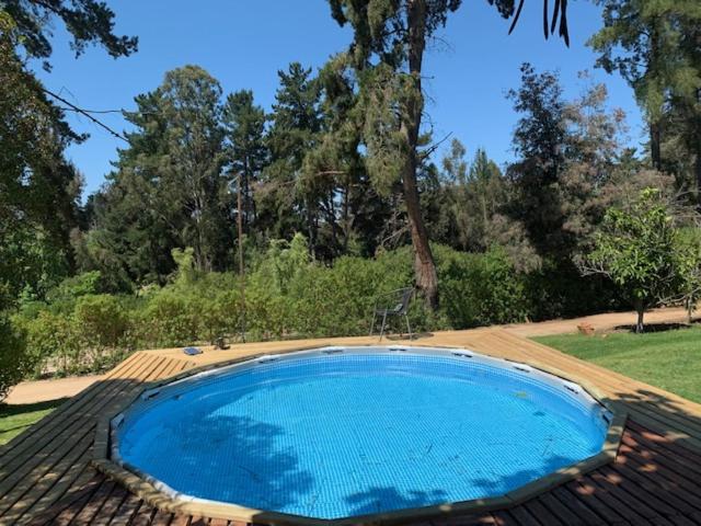 Alojamiento Punta verde parcela orilla lago Rapel piscina campo - Two-Bedroom House - 5