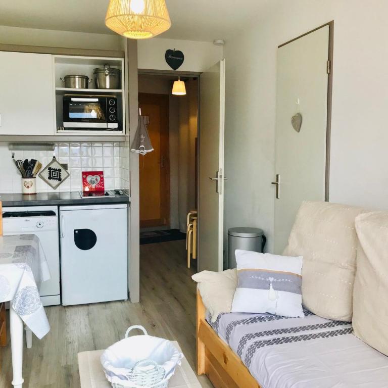 Appart rénové ski aux pieds, 4 pers, balcon - Appartement 1 Chambre - 4