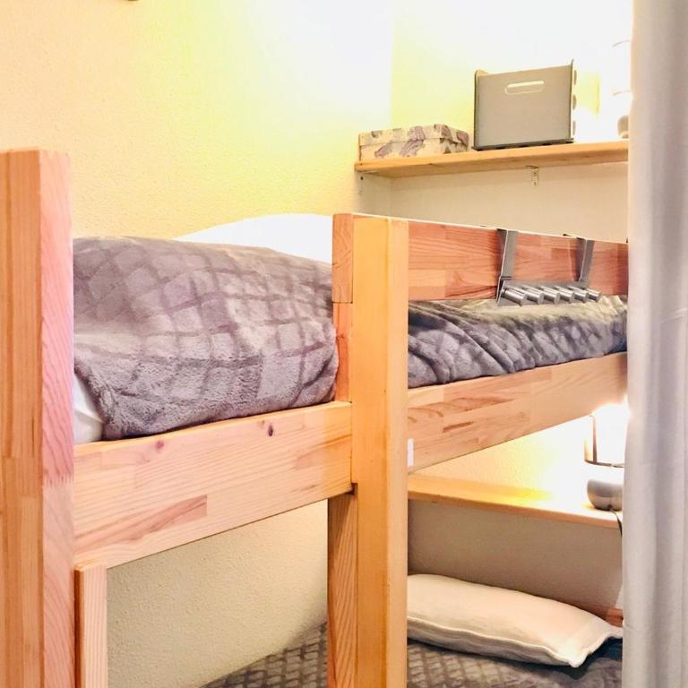 Appart rénové ski aux pieds, 4 pers, balcon - Appartement 1 Chambre - 6