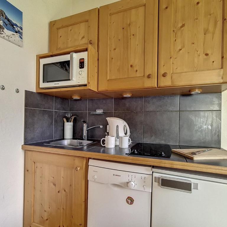 Studio confortable avec balcon, WIFI, parking proche des pistes à Méribel - Appartement 1 Chambre - 6