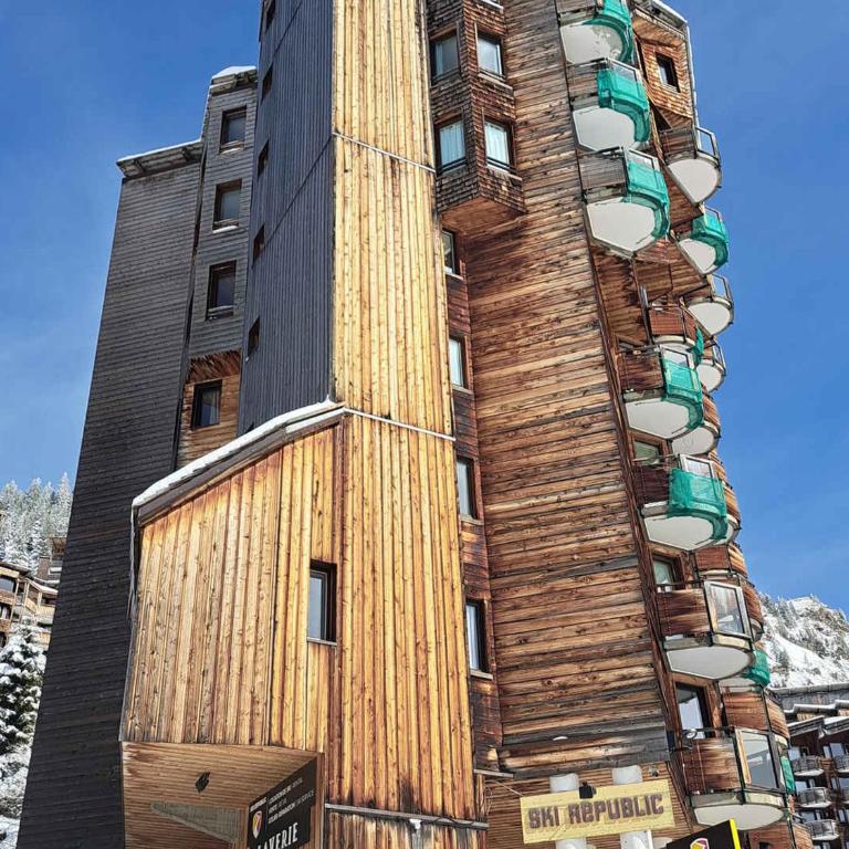 Studio pour 2 personnes avec balcon au centre d'Avoriaz - Studio - 8