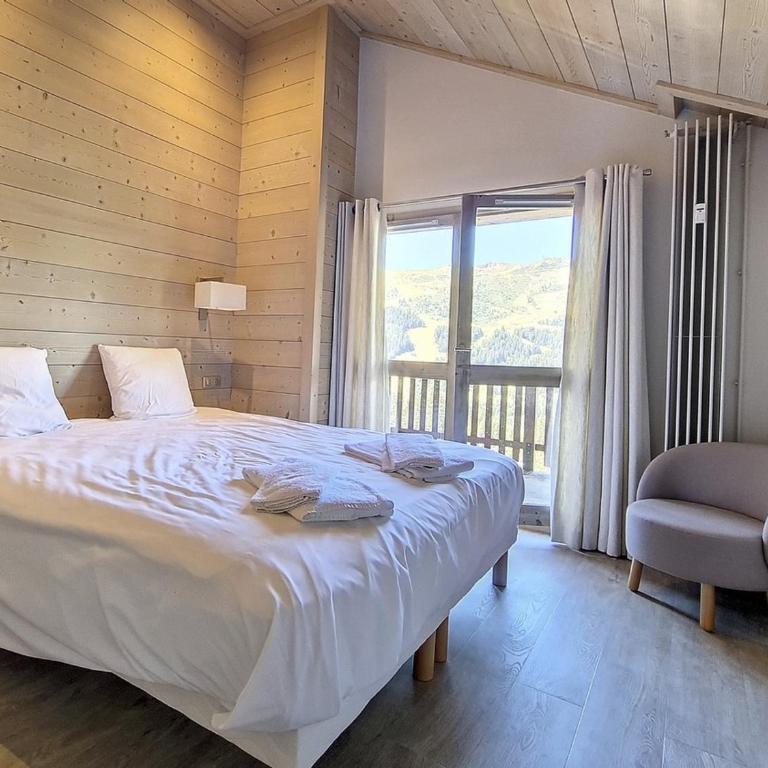 Duplex rénové à Méribel, proche pistes et commerces, balcon avec vue, Wi-Fi inclus - FR-1-688-53 - Appartamento - 12
