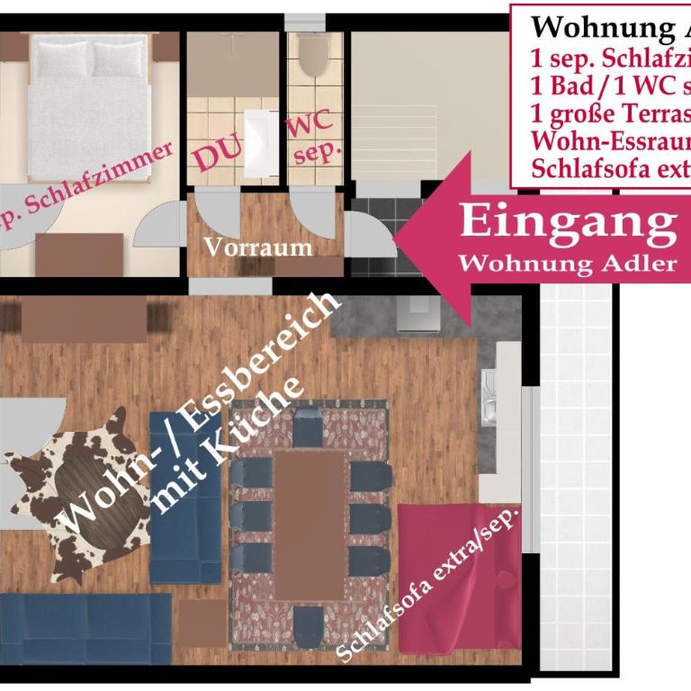 Chalet Der Tyroler Adler im Zentrum vom Wilden Kaiser - Apartamento de 1 dormitorio - 2