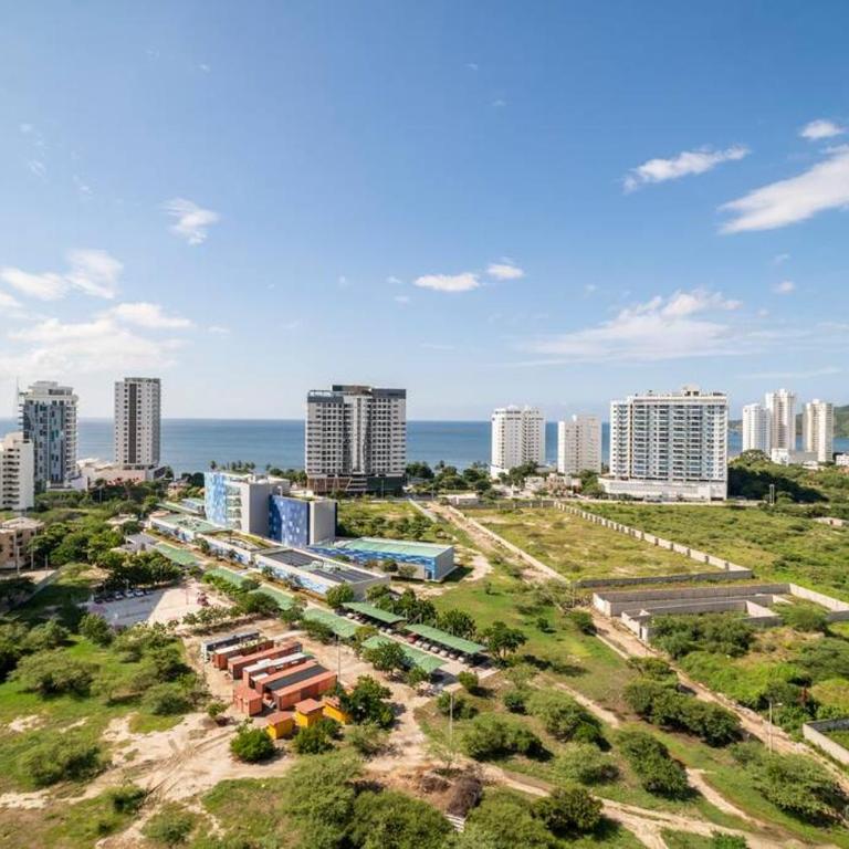 relax, moderno apto en playa salguero, santa marta - Apartamento de 1 dormitorio - 50