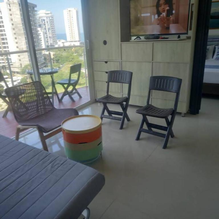 relax, moderno apto en playa salguero, santa marta - Apartamento de 1 dormitorio - 52