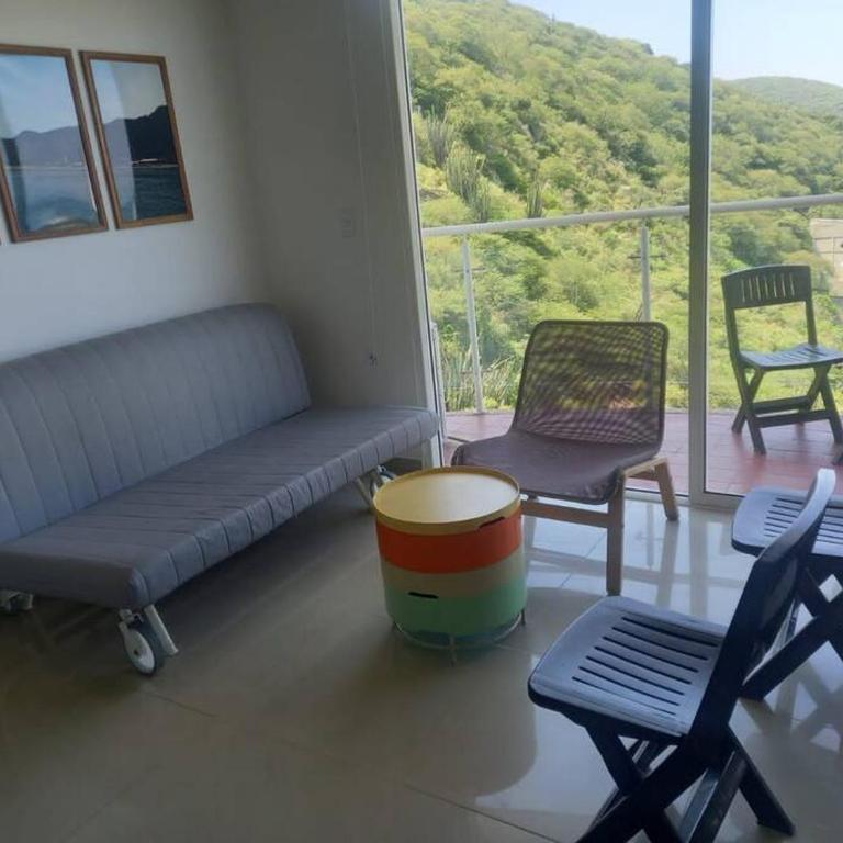 relax, moderno apto en playa salguero, santa marta - Apartamento de 1 dormitorio - 57