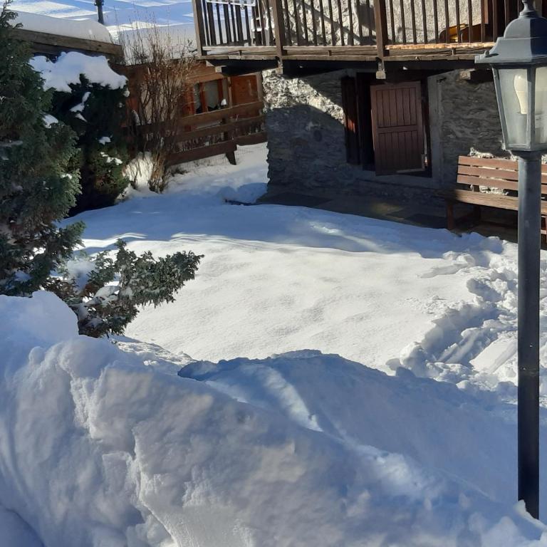 Sauze d'Oulx ciabot la garitüla with garden - wifi- close to the chairlift - Appartamento con 1 Camera da Letto - 46
