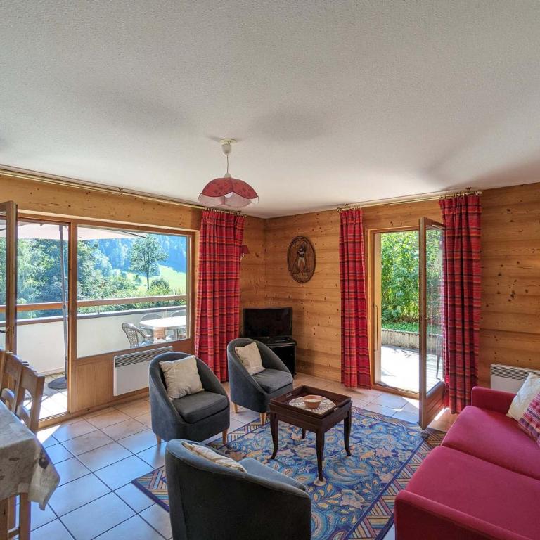 Appartement 3 pièces avec terrasse et garage, proche ski, La Clusaz - FR-1-459-100 - Appartement (6 Adultes) - 6