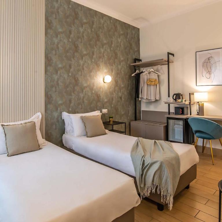 94Rooms Vatican Guest House - Vigliena - Camera Matrimoniale/Doppia con Letti Singoli - 7