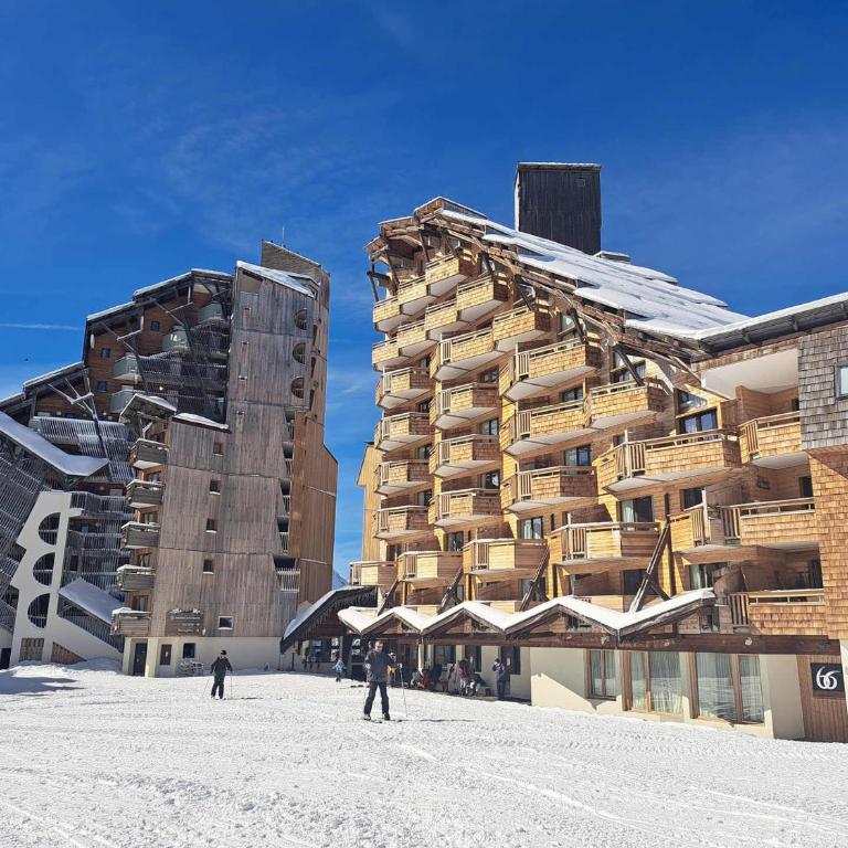 Studio cabine 4 pers. Avoriaz, proche pistes, balcon, TV, WIFI - Monolocale - 9