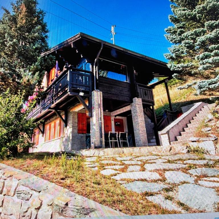 Chalet Edelweiss à Saint-Martin, Val d'Hérens - Apartment mit 2 Schlafzimmern - 1