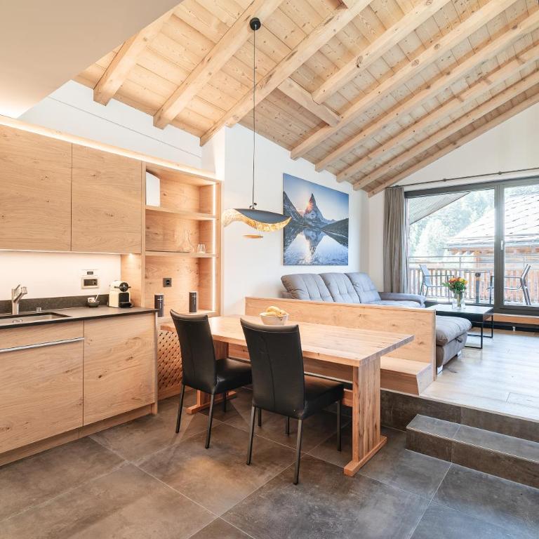Haus Beta by Zermatt Premium Apartments - Two-Bedroom Attic Apartment with Matterhorn View - 37