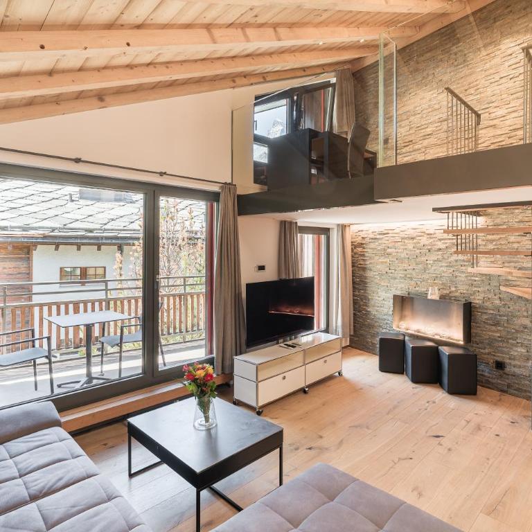 Haus Beta by Zermatt Premium Apartments - Two-Bedroom Attic Apartment with Matterhorn View - 48