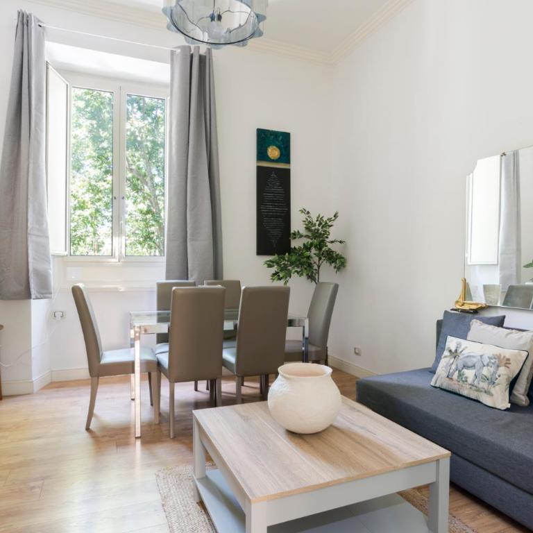 Passeggiata Di Ripetta Tevere View Spacious apartment 2 BR FOR 7 Pax - Appartamento con 2 Camere da Letto - 4