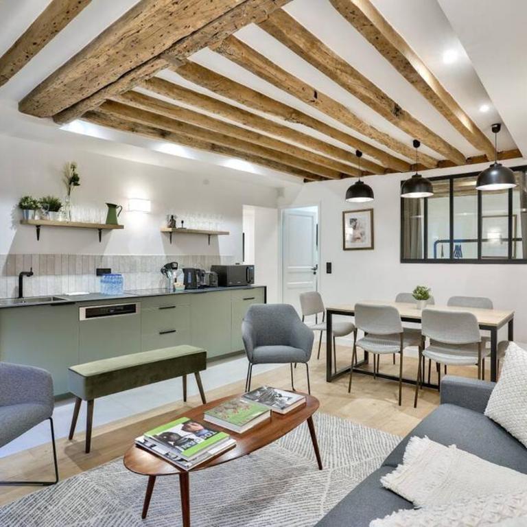 Magnifique appartement pour 6 - Montorgueil - Three-Bedroom Apartment - 1