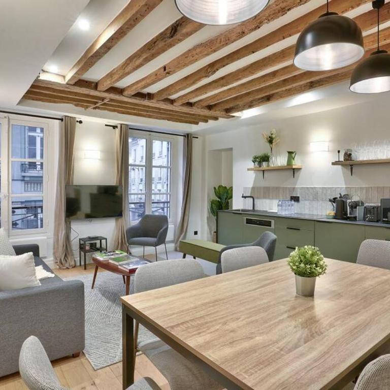 Magnifique appartement pour 6 - Montorgueil - Three-Bedroom Apartment - 12