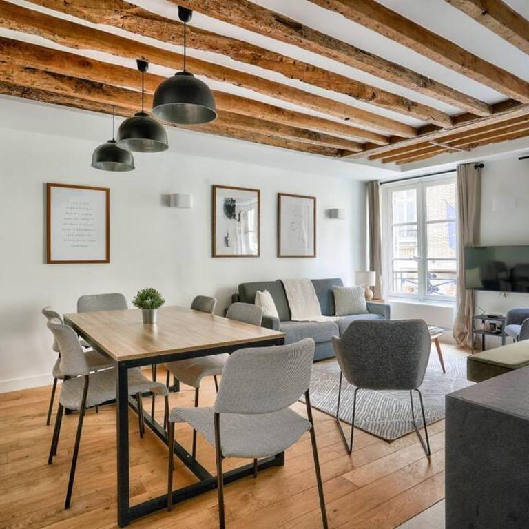 Magnifique appartement pour 6 - Montorgueil - Three-Bedroom Apartment - 4
