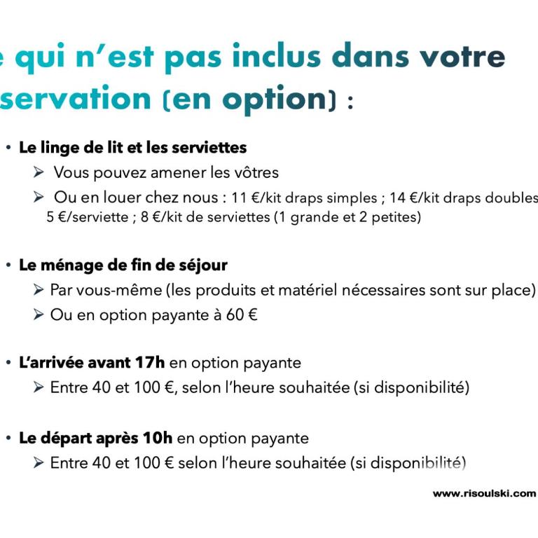 RisoulSki Antarès - Piscine et Sauna - Appartement 204 - 5 à 8 Personnes - 2e Étage - 34 m² - 1 Chambre - 15