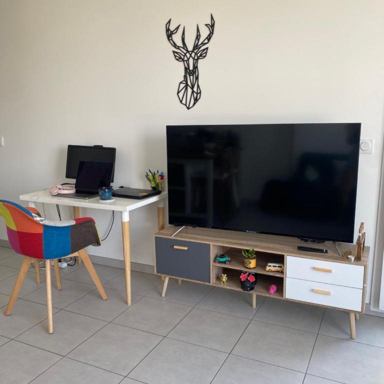 T2 au pieds du métro, la soie - Appartement 1 Chambre - 3