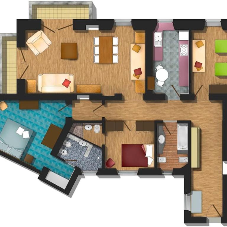 Casamati Flexyrent - Three-Bedroom Apartment - 7