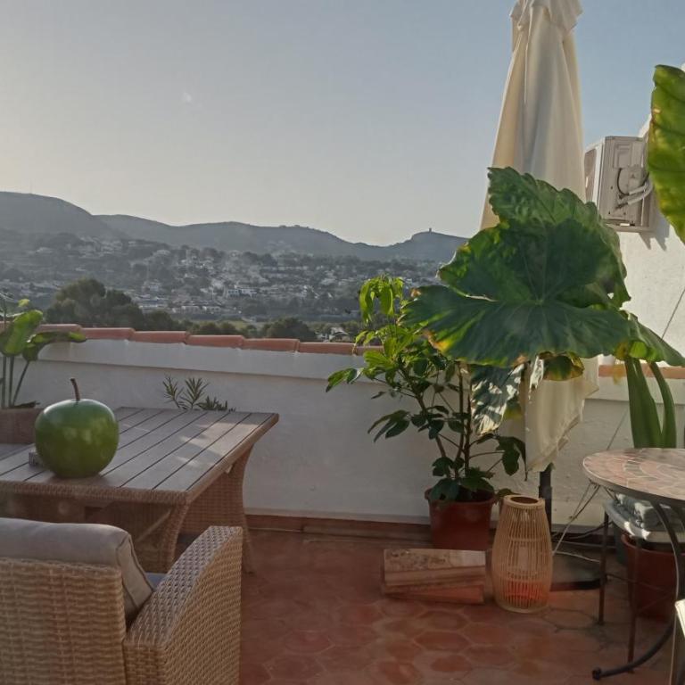 ATICO-PENTHOUSE EN MORAIRA CON VISTAS AL MAR - Apartamento de 1 dormitorio - 8