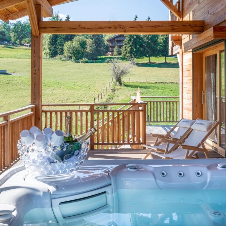 Chalet Ango I Jacuzzi & Hammam I Proche télécabine - Villa - 1