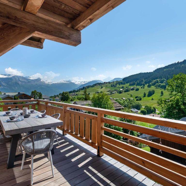 Chalet Luxe 12 Pers. Face aux Pistes avec Skiroom, Garage, Salle de Sport et Services Inclus - Chalet 3 Chambres - 16