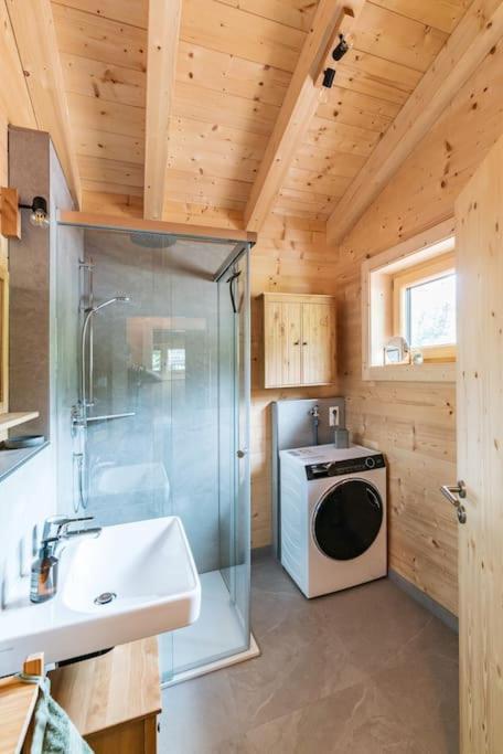 Holznest - dein Urlaub im gemütlichen Holzhaus - Appartamento con 1 Camera da Letto e Terrazza - 17