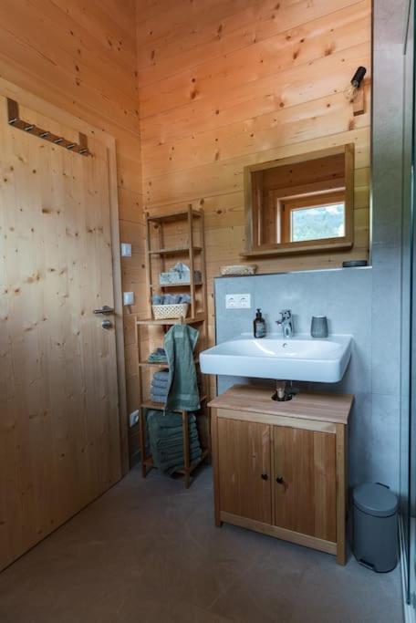 Holznest - dein Urlaub im gemütlichen Holzhaus - Appartamento con 1 Camera da Letto e Terrazza - 15