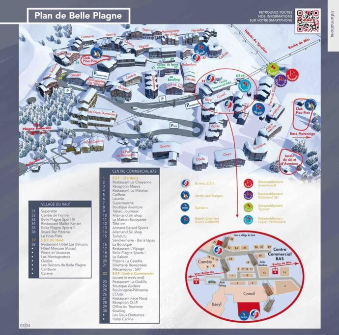 BELLE PLAGNE - Appartement 6 personnes sur les pistes - Appartement 1 Chambre - 21