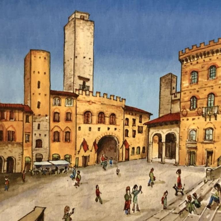 Lovely 2 Bedroom in San Gimignano Historic Center - Two-Bedroom Apartment - 1