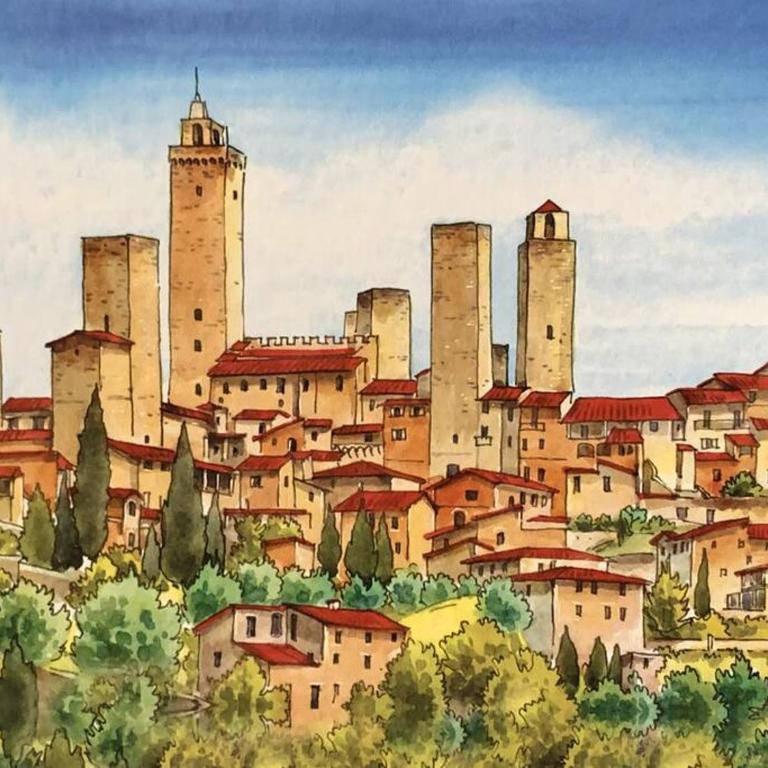 Lovely 2 Bedroom in San Gimignano Historic Center - Two-Bedroom Apartment - 69