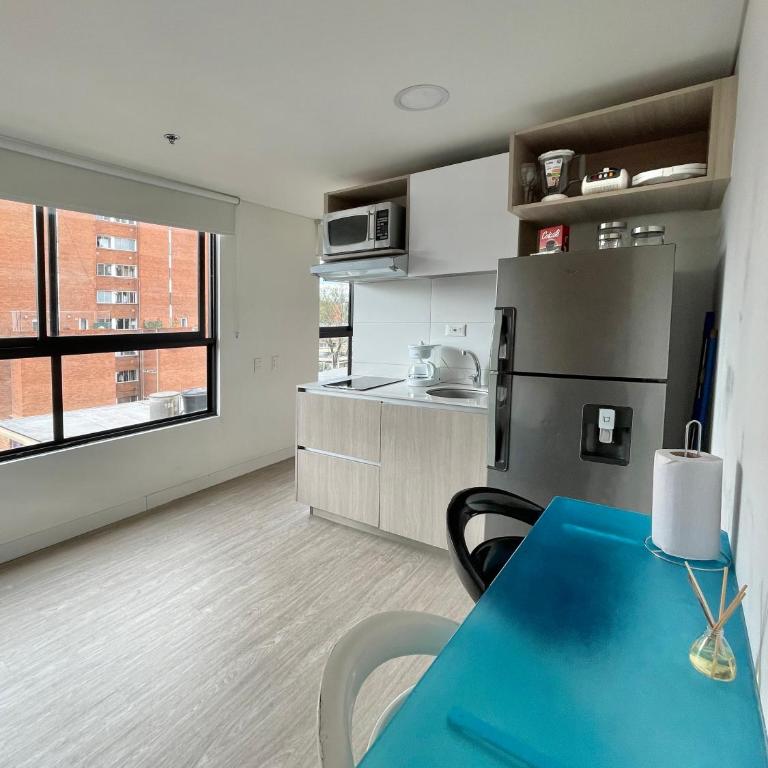 Iluminación vista comodidad wifi y seguridad - One-Bedroom Apartment - 8