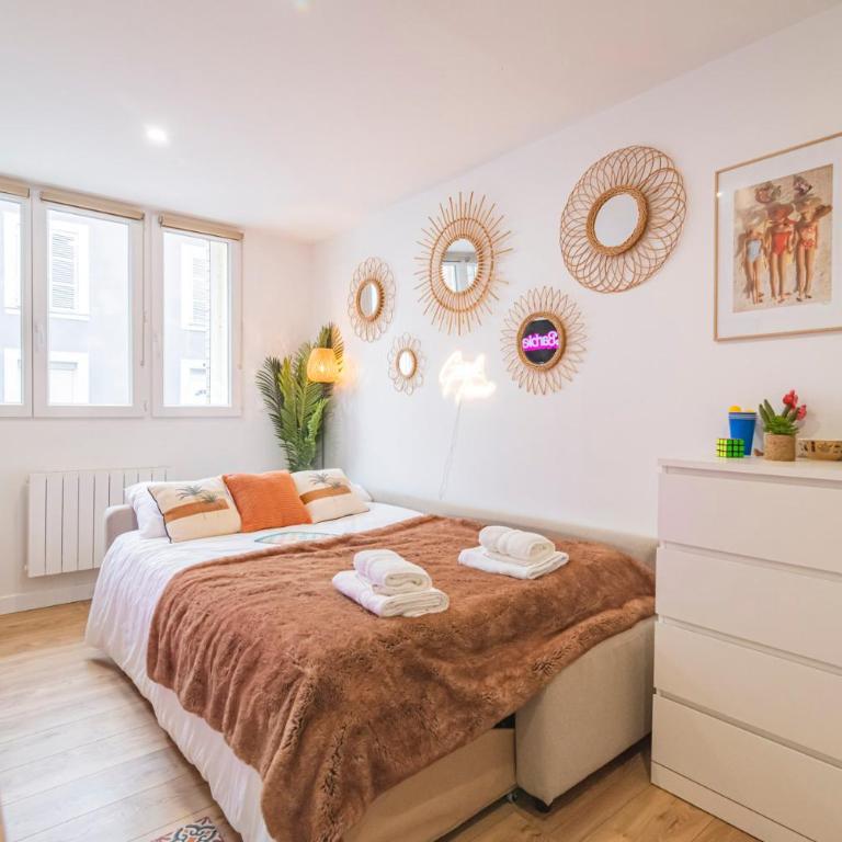 ExploreReims - Malibu beachhouse proche gare et centre - Apartment mit 1 Schlafzimmer - 1