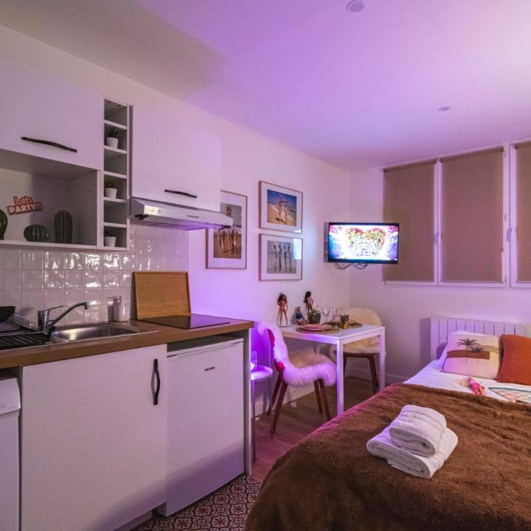 ExploreReims - Malibu beachhouse proche gare et centre - Apartment mit 1 Schlafzimmer - 24
