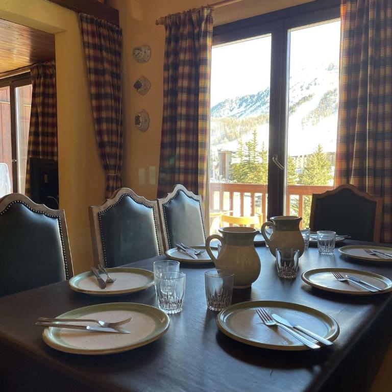 Appartement 4 pièces, mezzanine, 8/9 pers, parking privé, vue Janus, Montgenèvre - FR-1-330D-133 - Appartement - 21