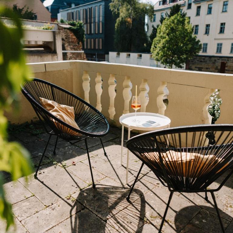 Appartement Residenz Bella Italia - Charmante Unterkunft im Herzen von Würzburg mit Balkon, Terrasse und Parkplatz im Innenhof! - Apartment mit 1 Schlafzimmer - 11